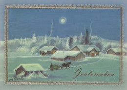 Buon Anno Natale Vintage Cartolina CPSM #PBM969.IT - New Year