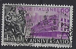 Italy 1955  10 Jahre FAO (o) Mi.950 - 1946-60: Used