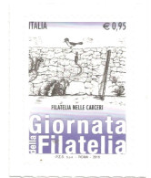 (REPUBBLICA ITALIANA) 2015, GIORNATA DELLA FILATELIA, FILATELIA NELLE CARCERI - Francobollo Nuovo MNH - 2011-20: Ungebraucht