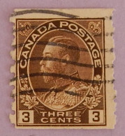 CANADA YT 110aB OBLITÉRÉ "GEORGE V" ANNÉES 1918/1925 - Usati