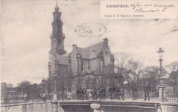 481928Amsterdam, Westermarkt 1904. (zie Achterkant Bovenkant) - Amsterdam