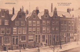 481977Amsterdam, Oud Hollandsche Gevels Op De Looyersgracht. 1905. - Amsterdam