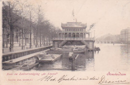 4819120Amsterdam, Roei En Zeilvereeniging ,,de Amstel’’ 1901(linkerkant Vouwen) - Amsterdam