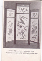 4820      4             Tentoonstelling Te ’s Gravenhage 1908. Vervaardigd Van Tramkaartjes. (poststempel 1908 - Den Haag ('s-Gravenhage)