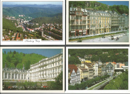 KARLOVY VARY - 4 Postcards In Lot - CZECH REPUBLIC - - Repubblica Ceca