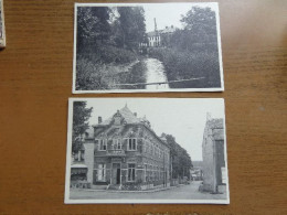 2 Cartes De Grez Doiceau: Le Train - Pont D'Arcole + Hotel De Ville --> Onbeschreven - Grez-Doiceau