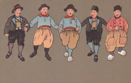 4820107Vrolijke Vrienden. 1914. - Costumes