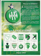 AS Saint Etienne - A.S.S.E - Neuf - Collector - Autoadhesif - Autocollant - - Collectors