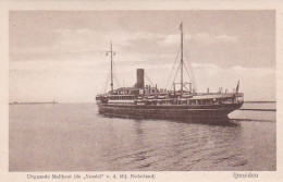482117IJmuiden, Uitgaande Mailboot (de ,,Vondel’’ V.d. MIJ. Nederland) - IJmuiden