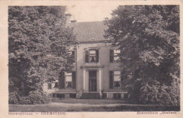 482143Groenendaal - Heemstede, Heerenhuis ,,Bosbeek’’(kleine Vouwen In De Hoeken, Net Boven Het Dak 2 Doordruk Stippen) - Sonstige & Ohne Zuordnung