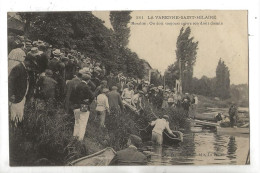 Saint-Maur-des-Fossés(94) : La Sortie De La Seine D'une Voiture Accident Au Quartier La Varenne Saint-Hilaire En 1907 PF - Saint Maur Des Fosses