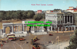 R505555 London. Hyde Park Corner. Postcard - Sonstige & Ohne Zuordnung