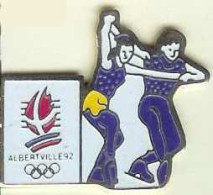 @@ ALBERTVILLE 92 Couple Patinage Artistique @@sp102 - Olympische Spiele