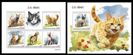 Guinea  2023 Cats. (307) OFFICIAL ISSUE - Domestic Cats