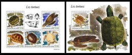 Guinea  2023 Turtles. (313) OFFICIAL ISSUE - Tartarughe