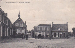 482231Scherpenisse, Hooge Markt. 1922. (kleine Vouwen In De Hoeken, Zie Achterkant) - Autres & Non Classés