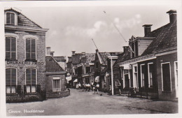 482252Grouw, Hoofdstraat. 1949. (FOTO KAART) (minuscule Vouwen In De Hoeken) - Other & Unclassified