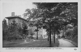 Courbevoie - Le Jardin Maison Protestante De Retraite  -   CPA °J - Courbevoie