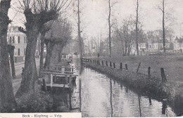 4822400Beek, Klapbrug – Velp. (poststempel 1909)(rechtsonder Een Kleine Vouw, Zie Achterkant) - Velp / Rozendaal