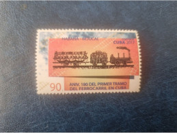 CUBA  NEUF  2017    PRIMER  TRAMO  DEL  FERROCARRIL  //  PARFAIT  ETAT  //  1er  CHOIX  // - Unused Stamps