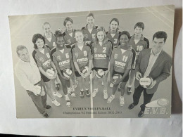 CP - Volley-ball équipe  Féminine Évreux 2002 - Volleybal