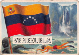 Flags Of The World Chromo -  Venezuela - 6.5 X 9.5 Cm - Altri & Non Classificati