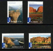 2012  Australia  Gorgeous Australia. Grose River Gorge, Walpa Gorge, Katherine Gorge, And Geike Gorge. Fine Used. - Usados