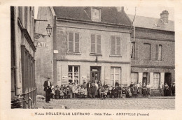 ABBEVILLE  (Somme)  - Débit Tabac  -  Maison HOLLEVILLE LEFRANC - Abbeville