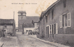 MOUZAY  -  VERDUN  -  MEUSE  -  (55)  -   CPA  ANIMEE  -  LA  RUE  DE CHARMOIS. - Verdun