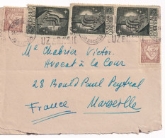 POR - LETTRE DE LISBONNE DESTINATION FRANCE - Postmark Collection