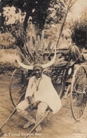 CPA / AFRIQUE DU SUD / CARTE PHOTO / CPA ETHNIQUE / A TYPICAL RICKSHA BOY - Südafrika