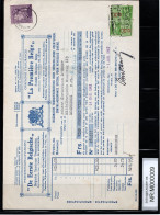 Verzekeringsbewijs: OBC 431 + Fiscale Zegel - Stempel Antwerpen - 1936-51 Poortman