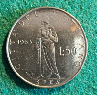 Vaticano 50 Lire 1963 - Vaticaanstad