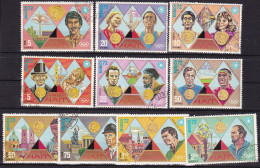 Haiti, 1972, 1205/14, Used Oo ,  Olympische Sommerspiele, München. - Haití