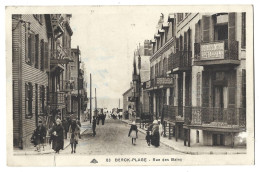 62 Berck Plage - Rue Des Bains - Berck