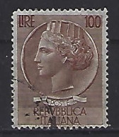 Italy 1955  Italia Turitta (o) Mi.955 A (Wk 4) Gez 13.25 - 1946-60: Used