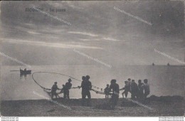 Ar475 Cartolina Riccione La Pesca 1939 Provincia Di Rimini - Rimini