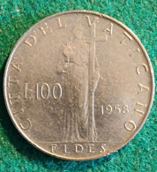 Vaticano 100 Lire 1958 - Vaticano (Ciudad Del)