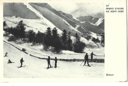 63  Le Mont Dore - Sports D'hiver - Skieurs - Le Mont Dore