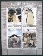 (lot 13) Somalie ** - Feuillet - Oiseaux : Pingouins - Penguins