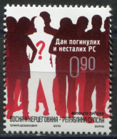 BOSNIA SERBIA(116) - Day Of The Disappeared And Killed - MNH Set - 2010 - Bosnie-Herzegovine