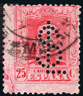 Madrid - Perforado - Edi O 317 - "SL" (Diarios Y Revistas) - Used Stamps