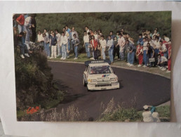 CP -  Peugeot 205 Champion Du Monde Des Rallyes 1985 Corse - Rallyes