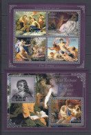 Benin 2013 - Peinture - D'art Erotique - EUSTACHE LE SUEUR - BL + BF  - MNH - Desnudos