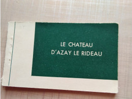 Carnet De 10 CPA  Complet (37)   Le Château D'AZAY LE RIDEAU - Azay-le-Rideau