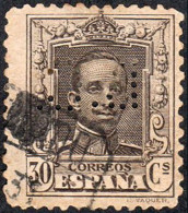 Madrid - Perforado - Edi O 318 - "B.C." (Banco) - Oblitérés