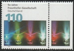 BRD 1999 MiNr.2038 ** Postfrisch 50 Jahre Fraunhofer Gesellschaft ( B 2854)günstige Versandkosten - Nuevos