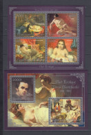 Benin 2013 - Peinture - D'art Erotique - TARAS CHEVTCHENKO - BL + BF  - MNH - Desnudos