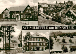 73888196 Schmiedefeld Rennsteig FDGB Erholungsheim Berghof Teilansicht HO-Gastst - Autres & Non Classés