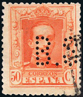 Madrid - Perforado - Edi O 320 - "B.S." (Banco) - Used Stamps